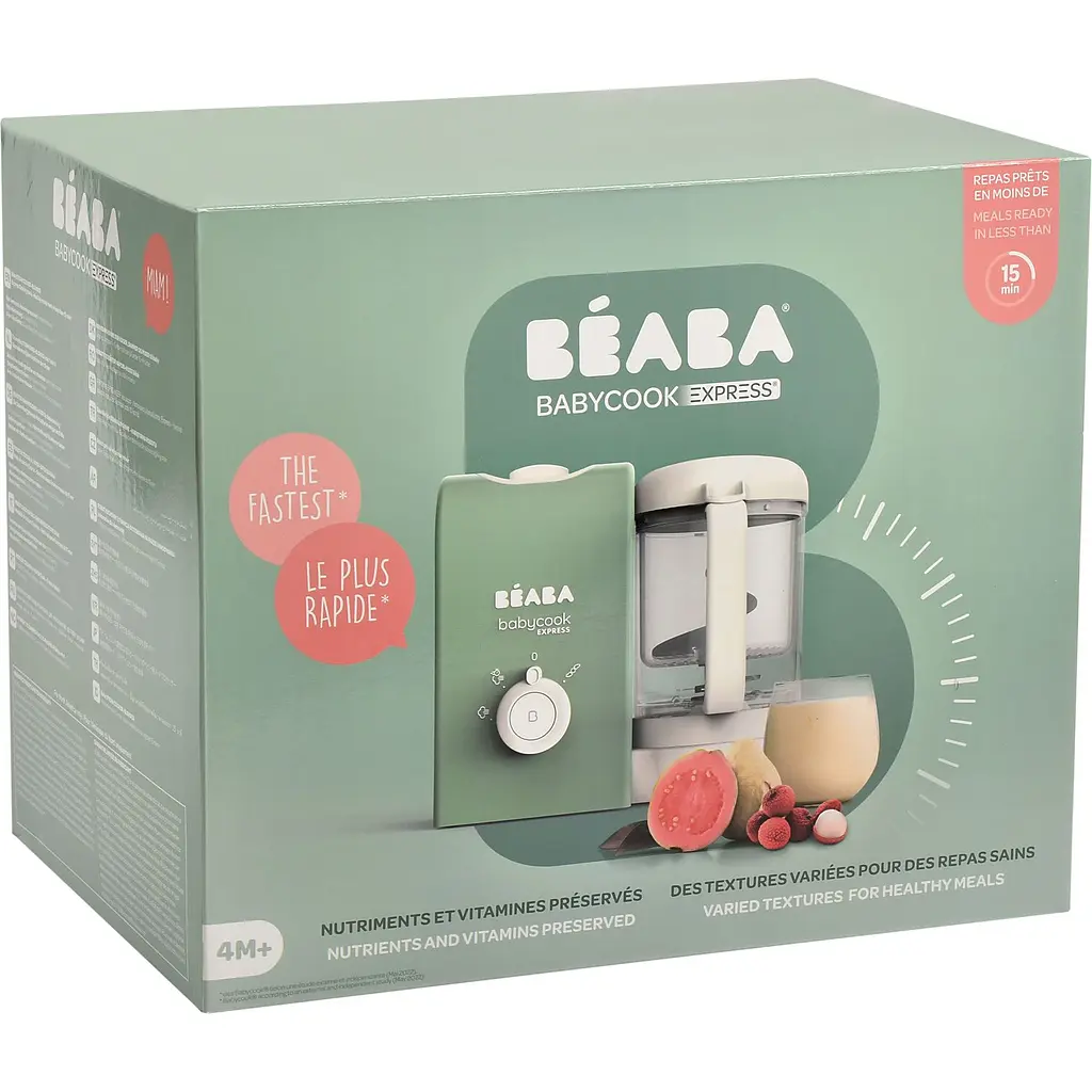Пароварка-блендер Beaba Babycook Express Olive (916301) - фото 8