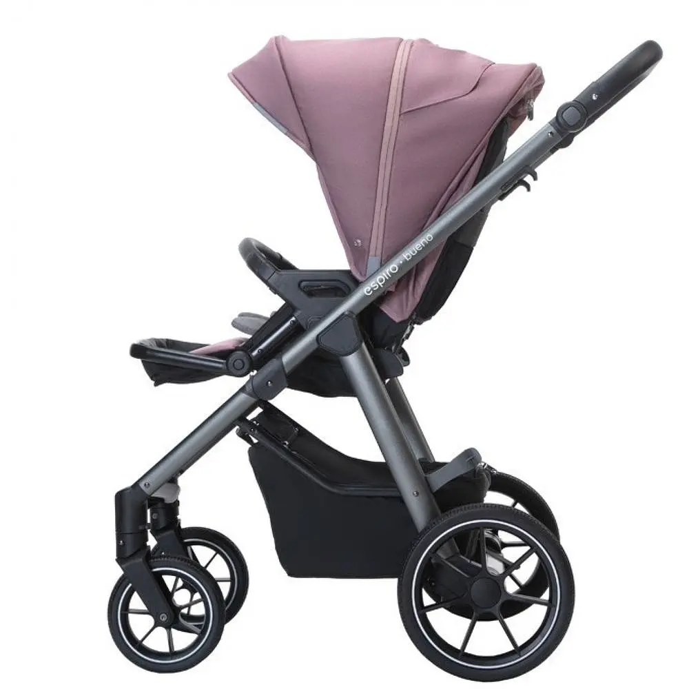 Коляска Espiro Bueno 2022 309 Charming Beige, універсальна 2 в 1, бежева (205132) - фото 11