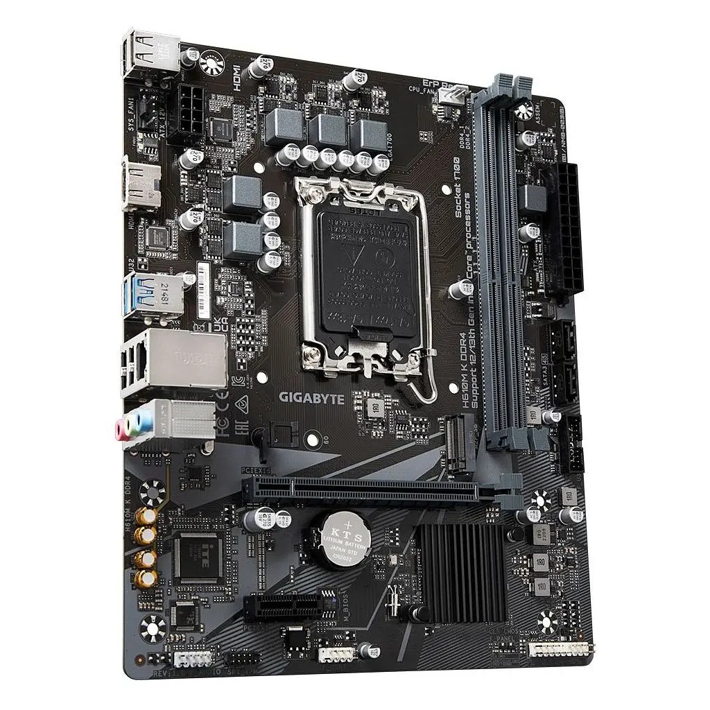Материнська плата GIGABYTE H610M K DDR4 - фото 4