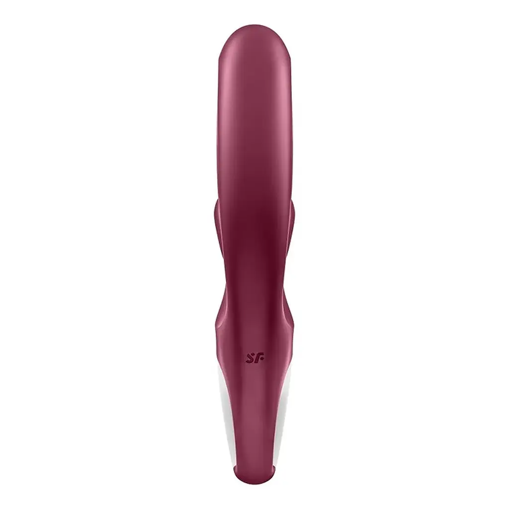 Вібратор-кролик Satisfyer Love Me 22 см бордовий - фото 6