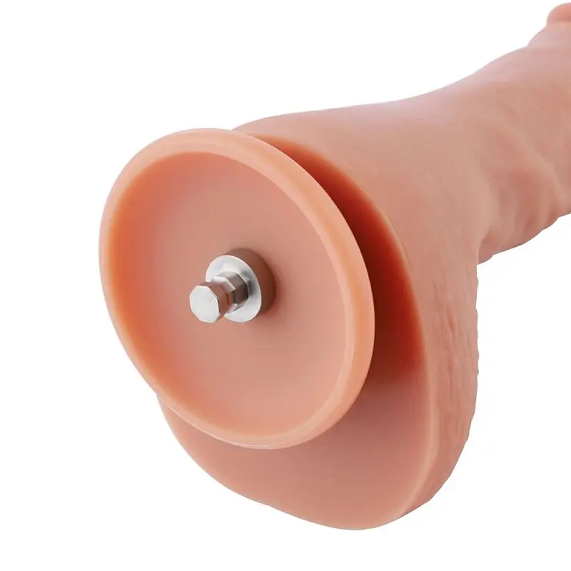 Фалоімітатор Hismith 8.3″ 2-layers Silicone Flesh Dildo ультрареалістичний для секс-машин - фото 6