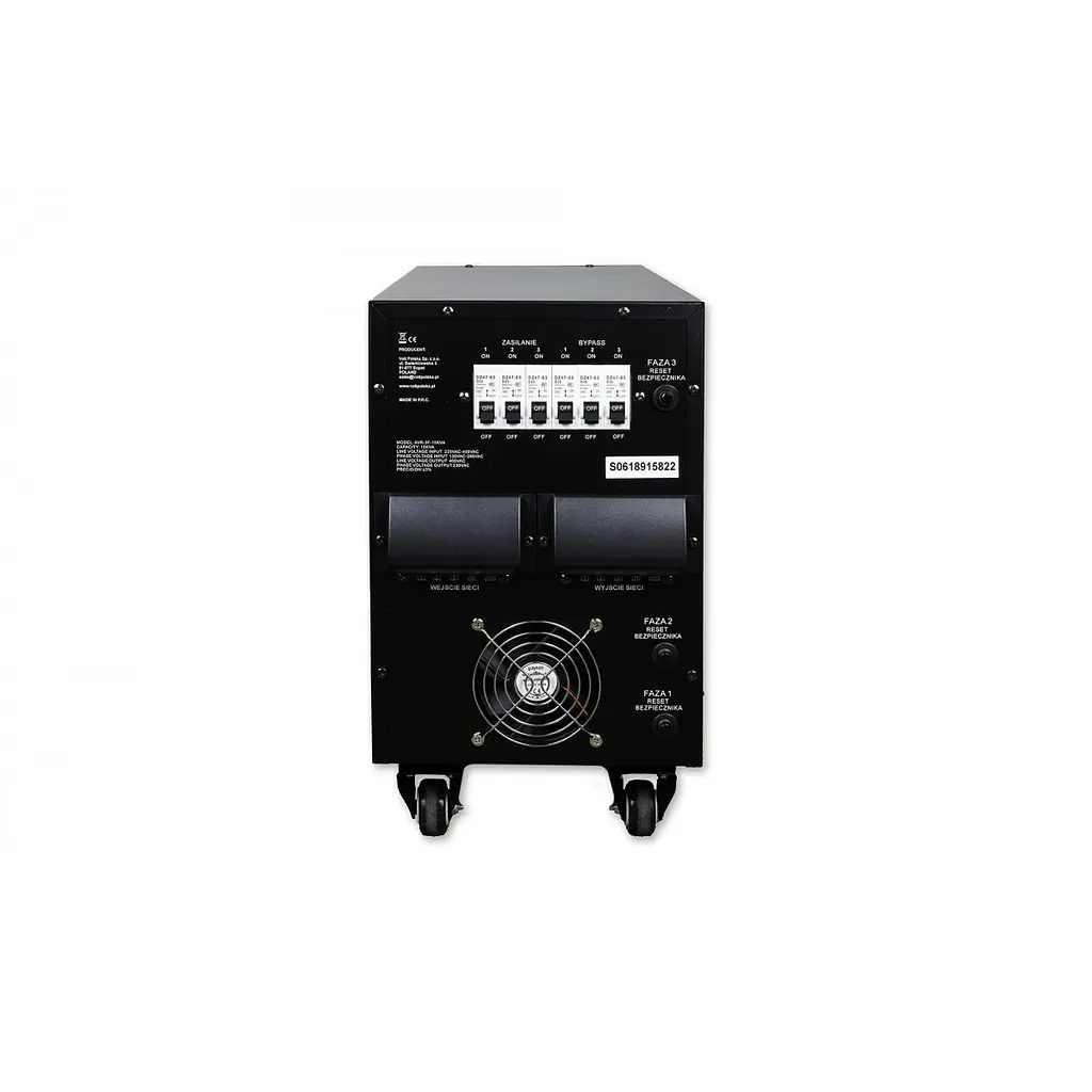 Стабилизатор напряжения трехфазный AVR Volt Polska 15000VA 3% 3F - фото 3