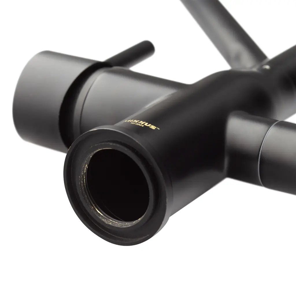 Змішувач для кухні Mixxus Premium Gravity 021 Black з гнучким виливом MI6978 Чорний матовий - фото 4
