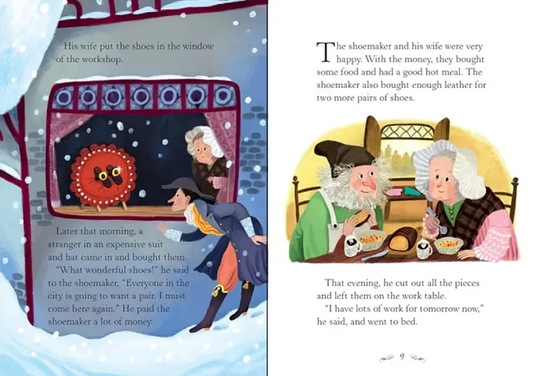 The Elves and the Shoemaker - Brothers Grimm, англ. язык (9781474947862) - фото 2