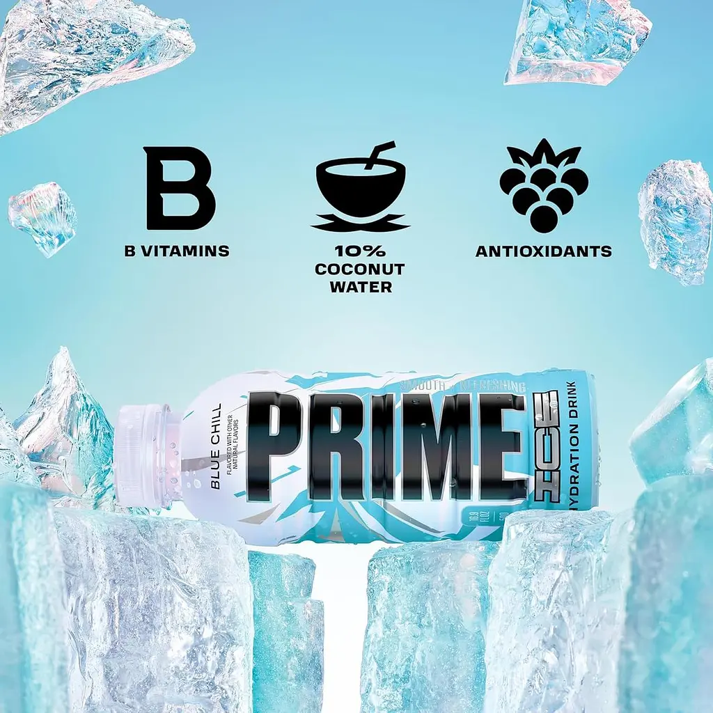 Напій Prime Hydration Blue Chill Ice 500 мл - фото 7