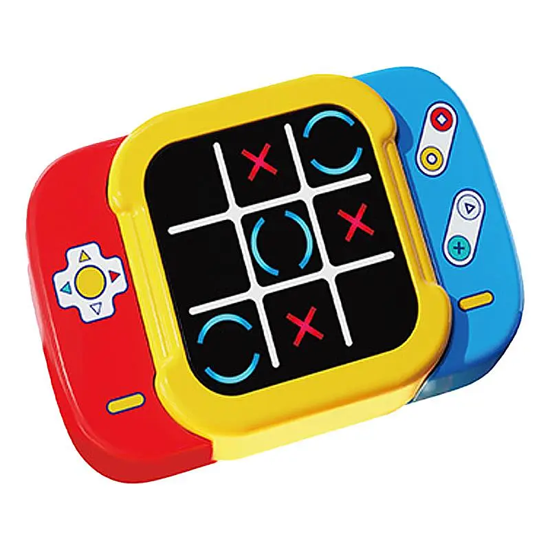 Портативная интерактивная игра Ummi ME-252 2in1 Electronic Tic-Tac-Toe Yellow - фото 2
