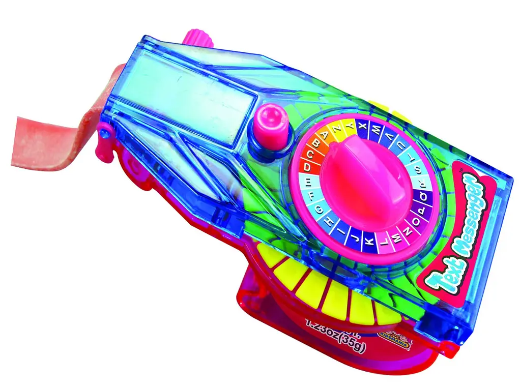 Жувальна гумка з диспенсером Bubble Mania Text Messenger Bubble Gum 35г - фото 2