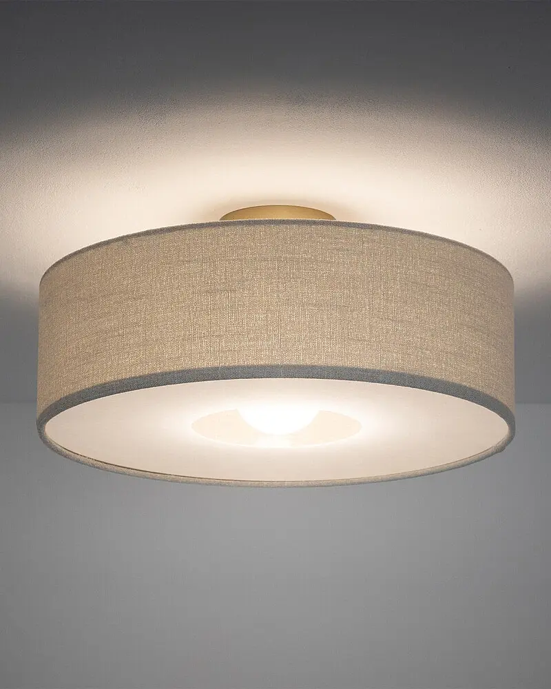 Люстра Nowodvorski 11651 Santana M E27 1x25W IP20 бежевая - фото 2