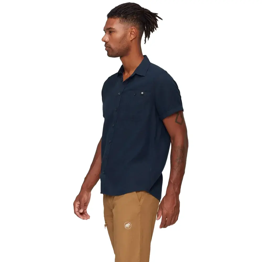 Сорочка Mammut Alvra Summer Shirt M XXL marine - фото 3
