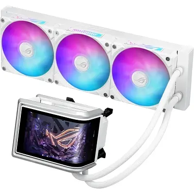 Система рідинного охолодження ASUS ROG-RYUO-IV-360-ARGB-WHITE (90RC01N2-B0EAY0) - фото 9