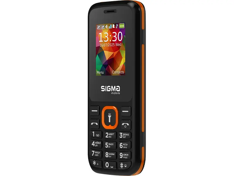 Мобільний телефон Sigma mobile X-style 171 MINI Black-orange - фото 2