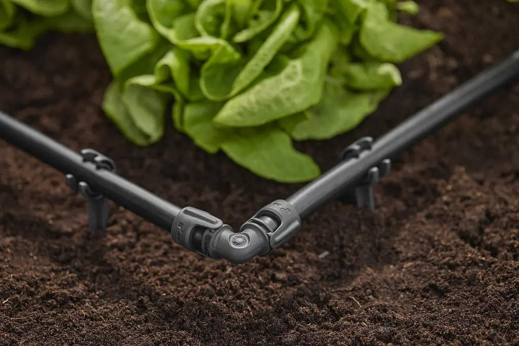 З'єднувач L-подібний Gardena Micro-Drip-System Quick & Easy для шлангів 13 мм, 2 шт (13202-20) - фото 4