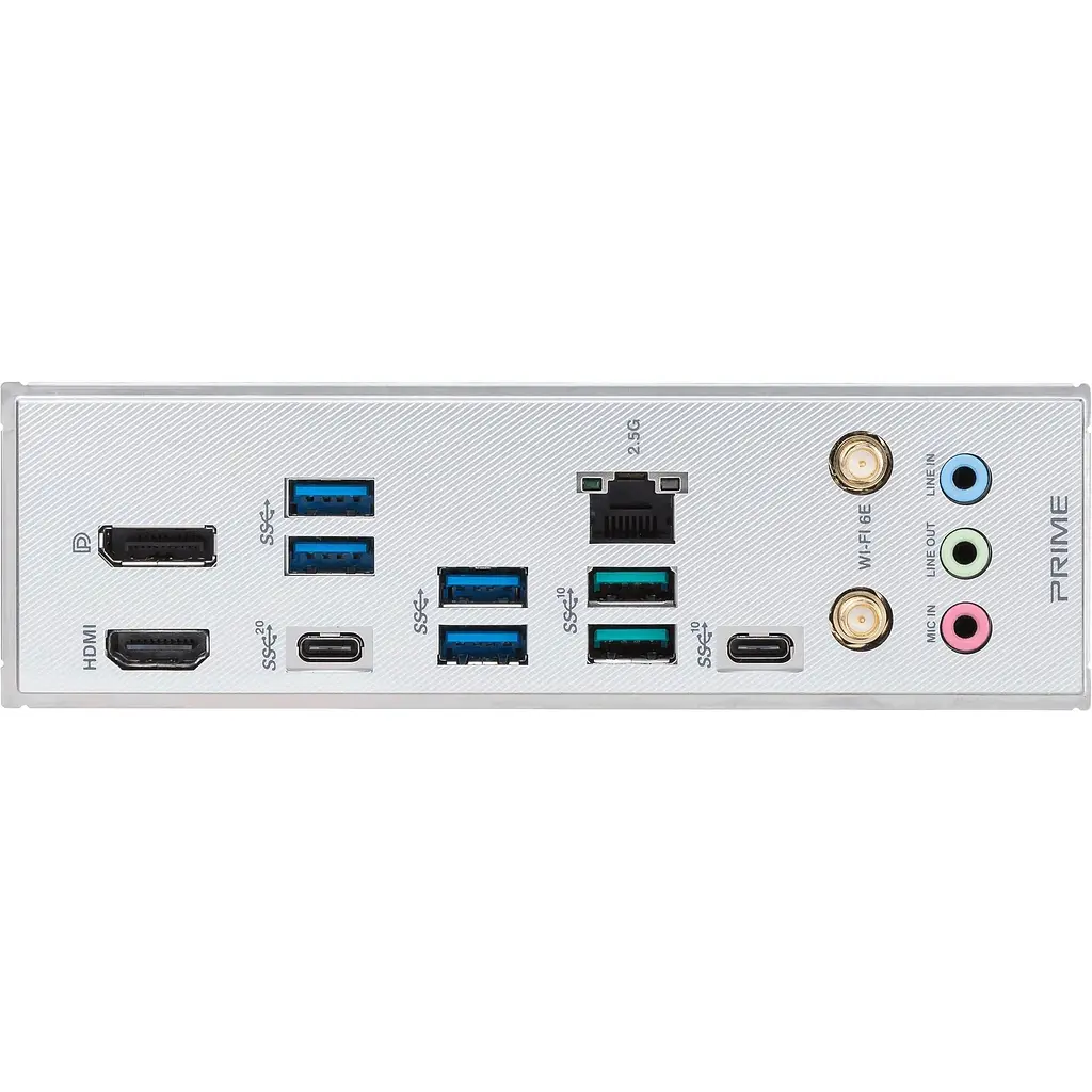 Материнська плата Asus Prime Z790-A WIFI s1700 Z790 4xDDR5 M.2 HDMI DP Wi-Fi BT ATX білий - фото 6