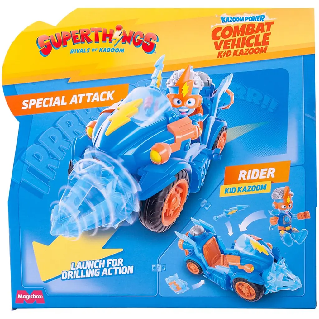 Игровой набор SuperThings серии Combat Vehicles - Кид Казум (PSTSP116IN200) - фото 3