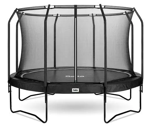Батут Salta Premium Black Edition, круглий, 427 см, чорний (556SA) - фото 2