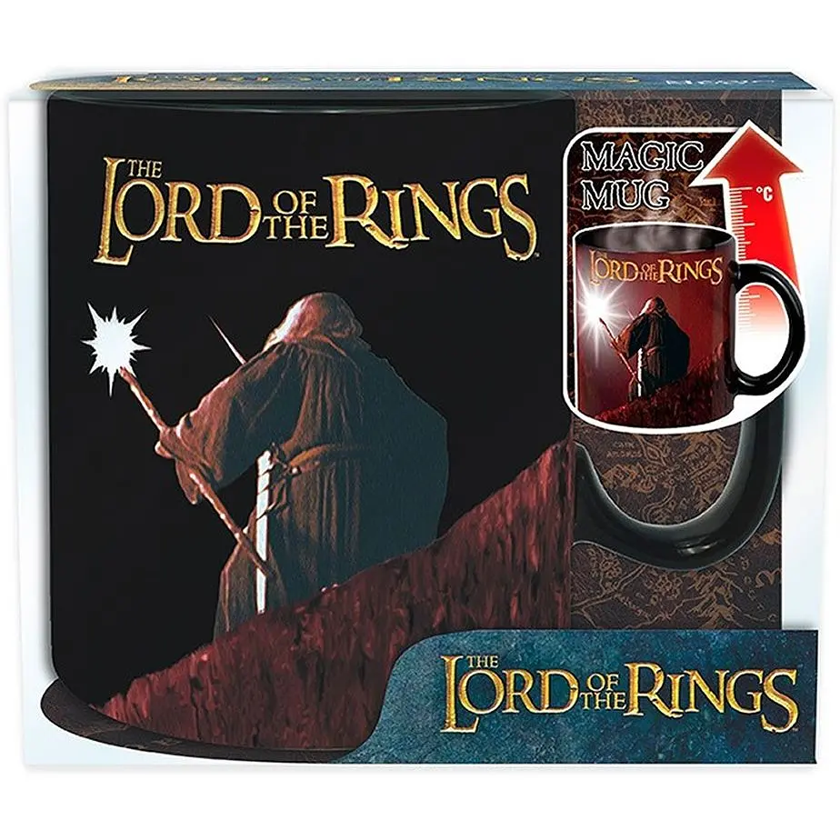 Чашка хамелеон AbyStyle Lord of the Rings You shall not pass 460 мл - фото 5