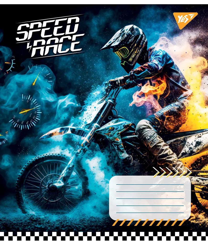 Набор тетрадей Yes Speed race А5 в клетку 36 листов 15 шт. (767337) - фото 6