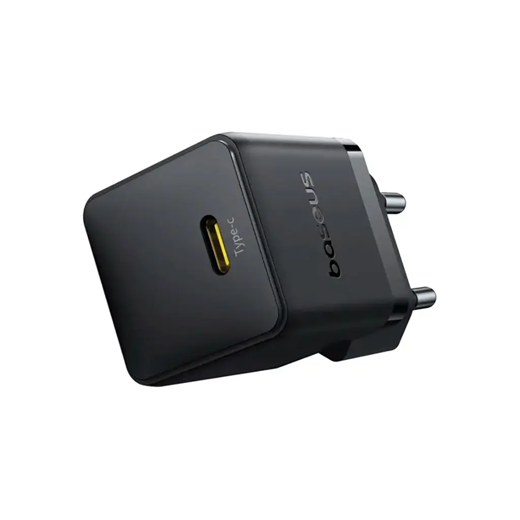 Зарядний пристрій Baseus Palm Fast Charger 1C 20W + Cable 1.0m Type-C 60W black (P10111602113-01) - фото 3