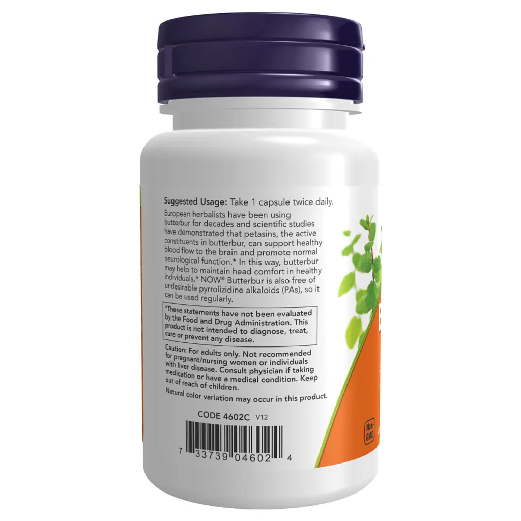 Butterbur 75mg - 60 vcaps - фото 3