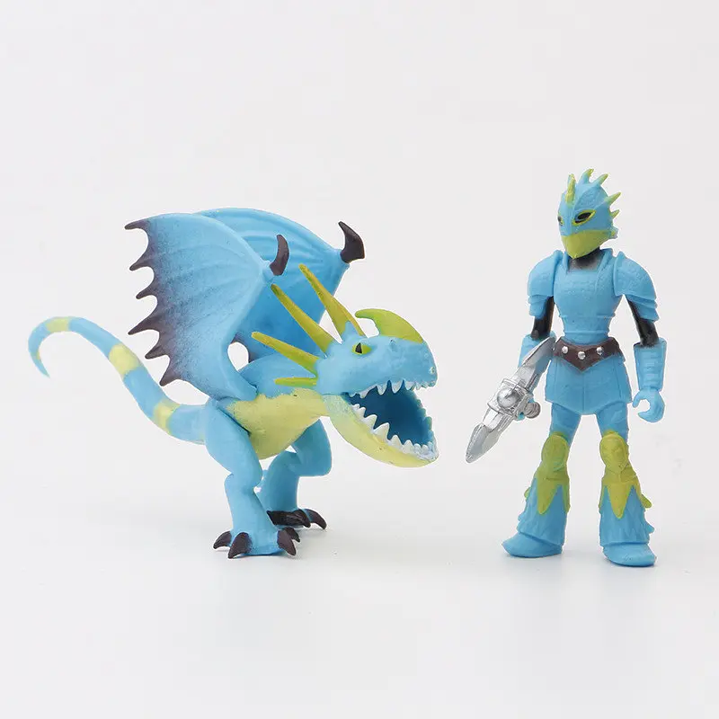 Набір фігурок із Як приборкати Дракона Dragons 8 шт - фото 2