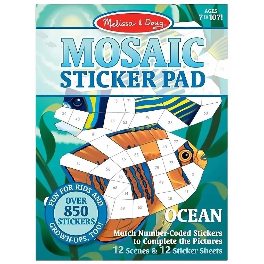 Мозаїчні наклейки Melissa & Doug Океан (MD30161)