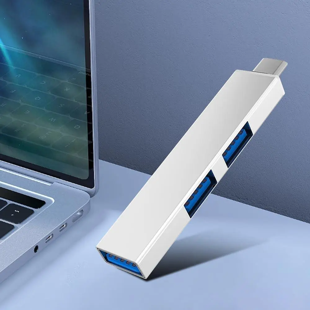 Адаптер перехідник GT Type-C 3.1 на USB 3.0 Сірий (С051250) - фото 2