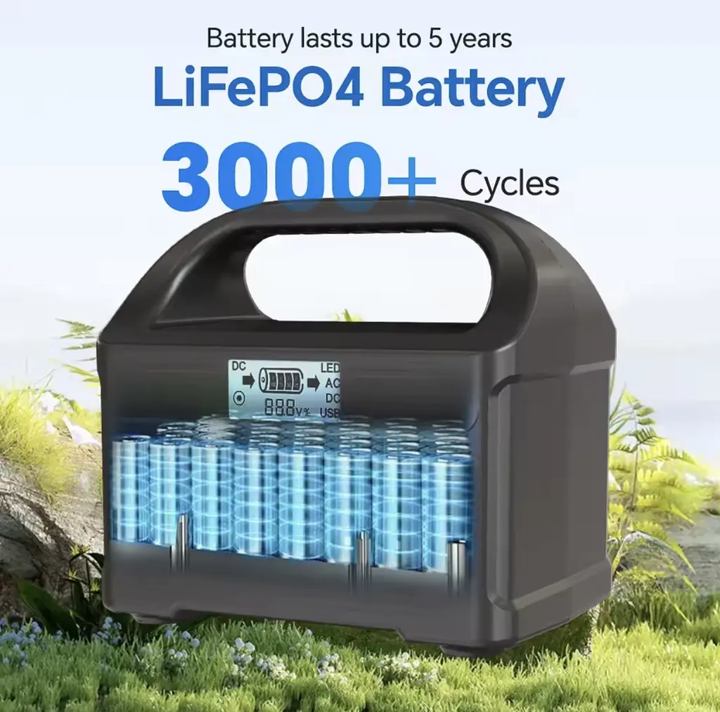 Портативная электростанция 200 Вт - аккумулятор LiFePO4, с функцией ИБП, розеткой 220 В, быстрой зарядкой PD - фото 21