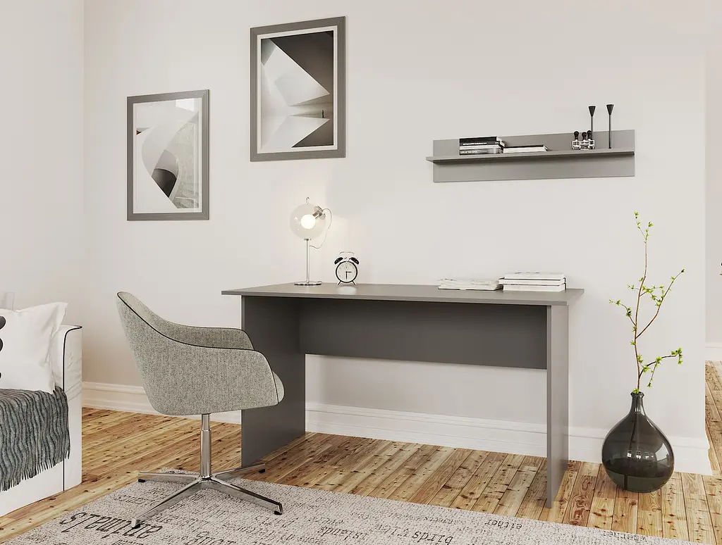 Офісний стіл Doros Т1 Антрацит 140х70х75 (81339305) - фото 2