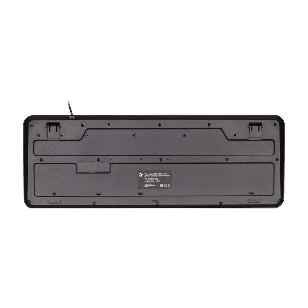 Клавіатура 2E KM1040 USB Black (2E-KM1040UB) - фото 7