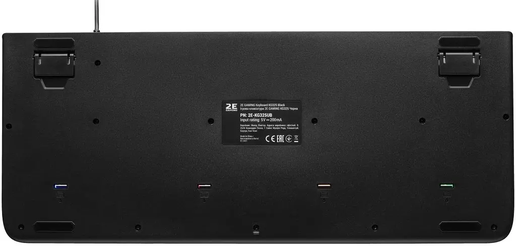 Клавіатура 2E Gaming KG325 LED USB Black (2E-KG325UB) [74253] - фото 6