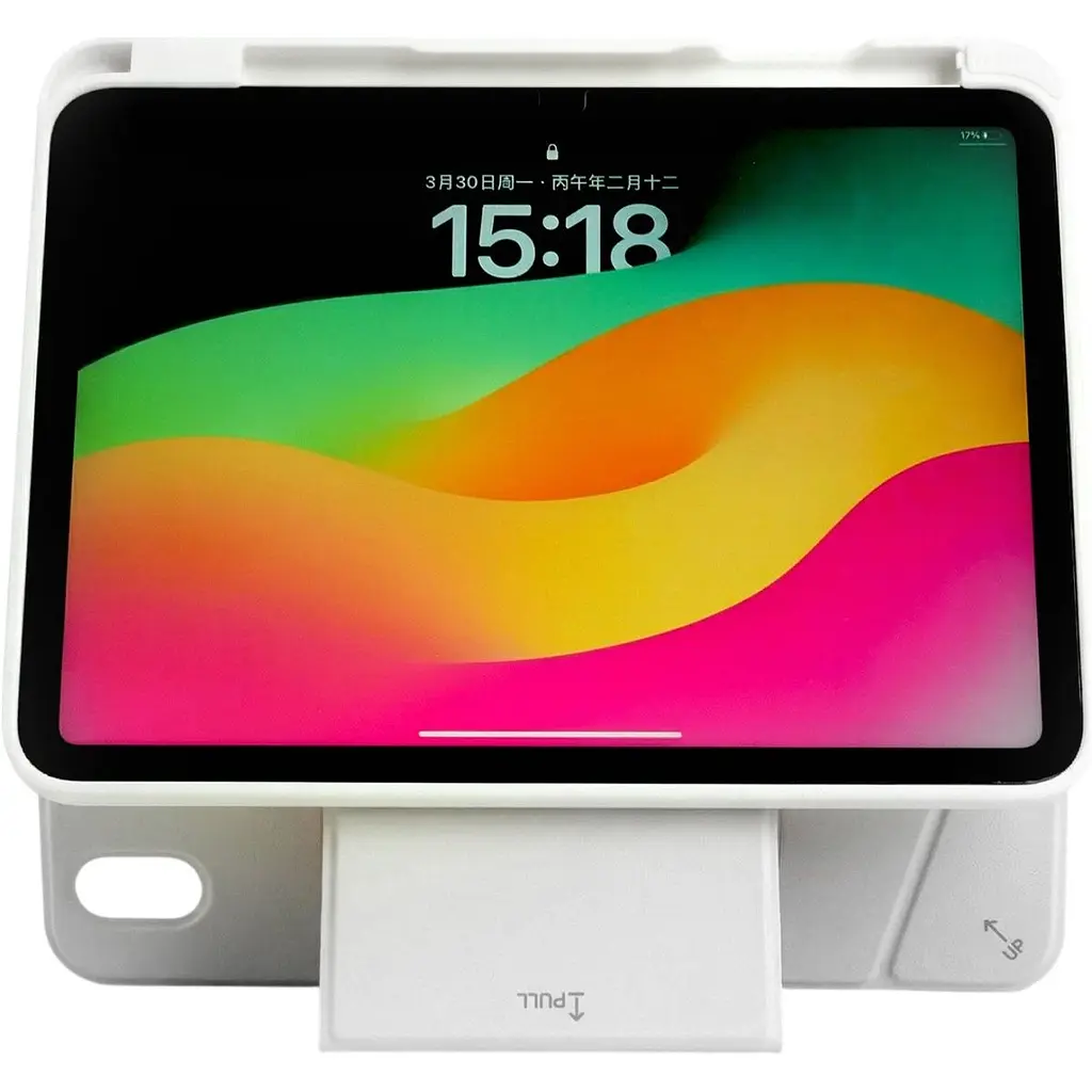 Чохол-книжка WiWU Classic Pro JD-107 для Apple iPad 10th Gen 10.9` (2022)/iPad 11 (2025) White/Orange [171502] - фото 3