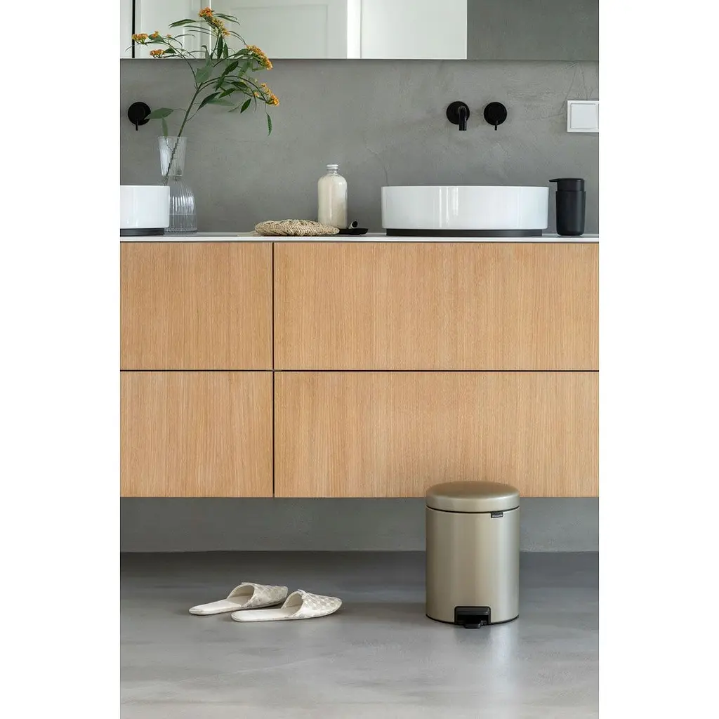 Відро для мусора Brabantia Pedal Bin шампань 5 л (304422) - фото 9