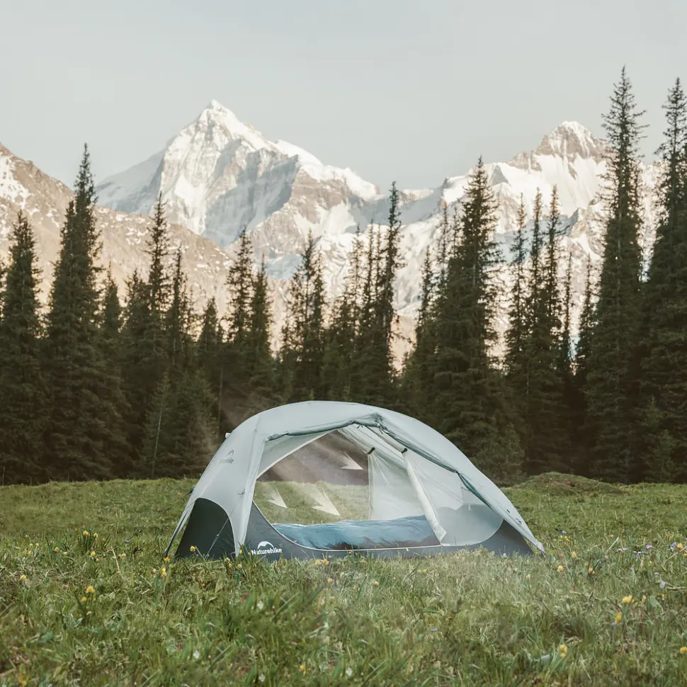 Намет двомісний ультралегкий Naturehike Star River UL CNK2450WS022, сірий - фото 6