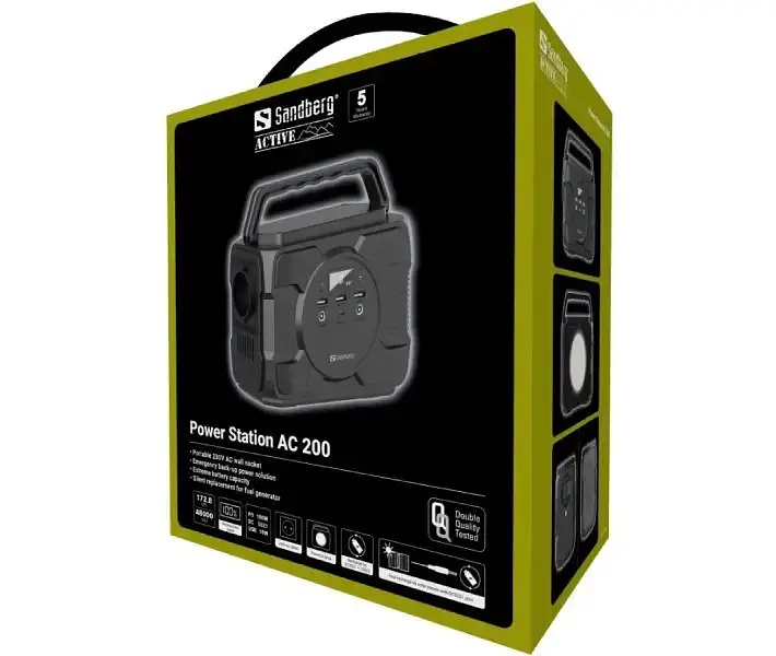 Зарядна станція Sandberg AC 200 173 Втч 200W - фото 6