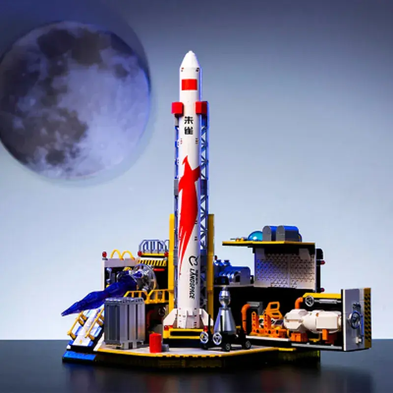 Конструктор Pantasy Joyside Series LANDSPACE - Лабораторія космічної ракети мрії без фігурок (11023) - фото 3