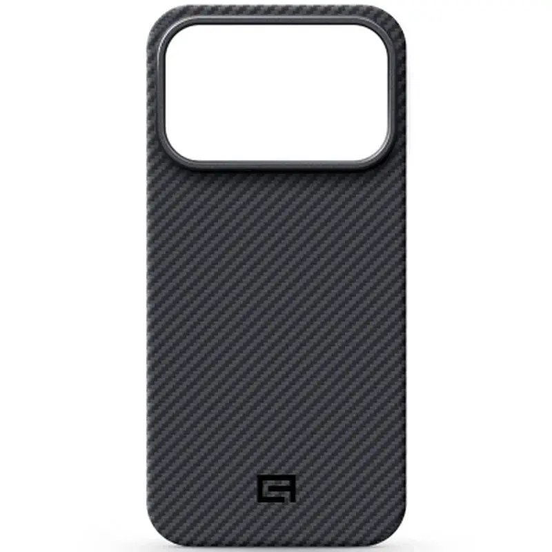 Чохол до мобільного телефона Armorstandart BlackIcon Aramid Twill MagCase Apple iPhone 17 Pro Black (ARM90149)