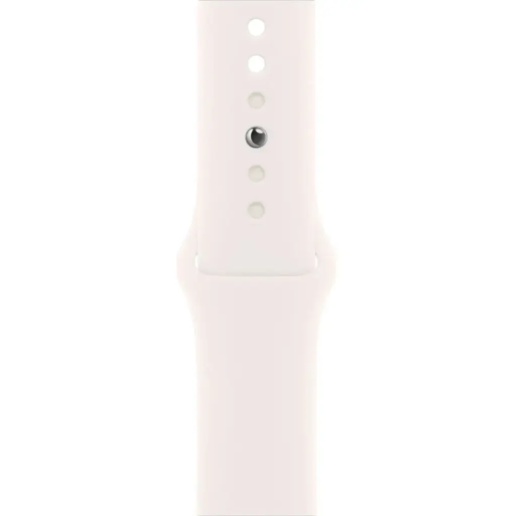 Apple Watch Series 10 GPS 42mm Rose Gold Aluminum Case with Light Blush Sport Band M/L MWWJ3 - фото 3