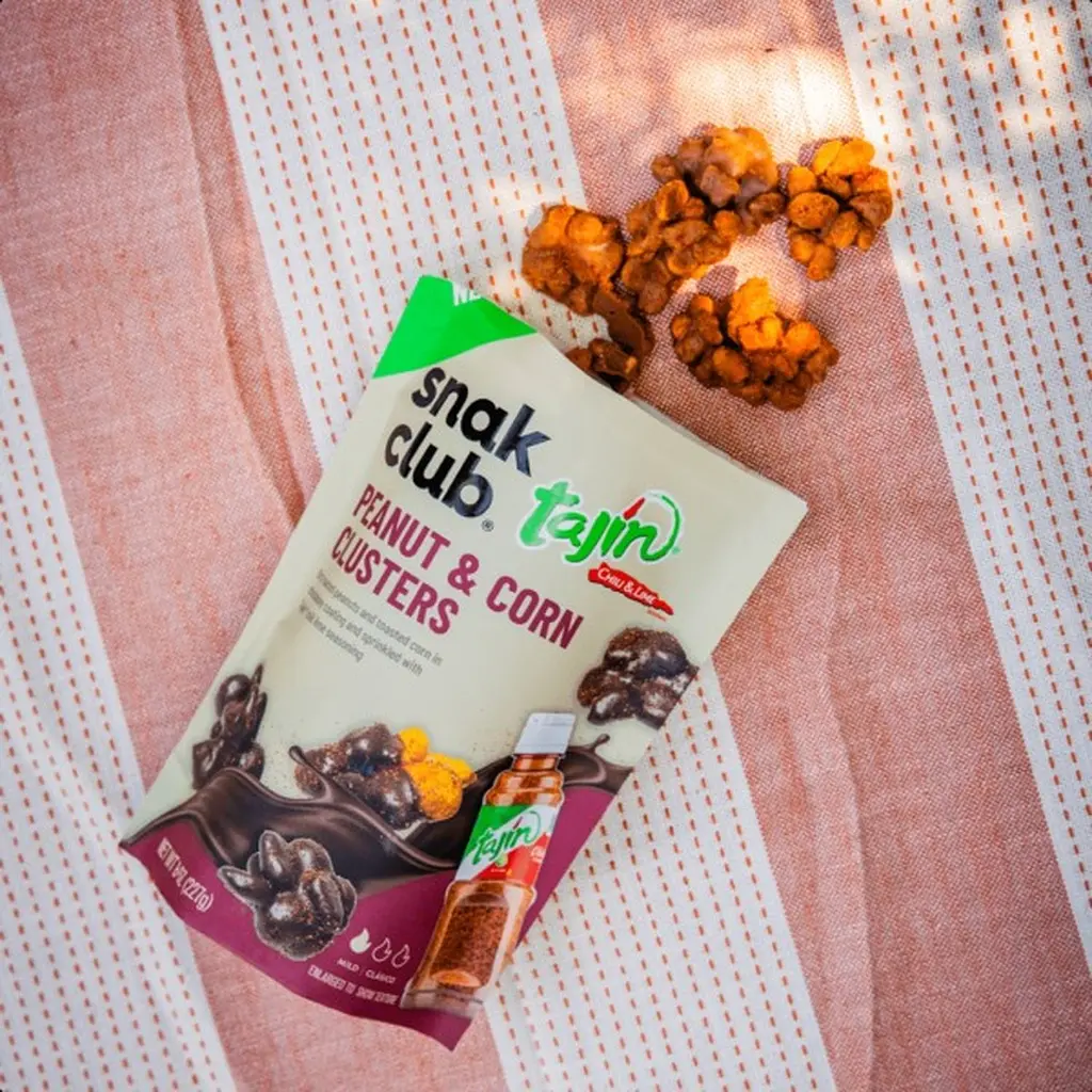 Арахіс і кукурудза Snak Club Tajin Chili and Lime в шоколаді 113 г - фото 4