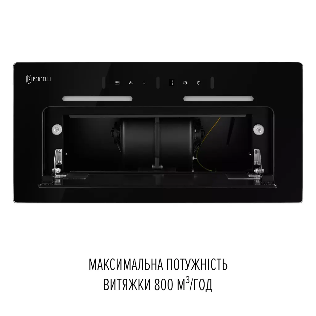 Витяжка повновбудована PERFELLI NUOVA 6JWRB NERO - фото 12