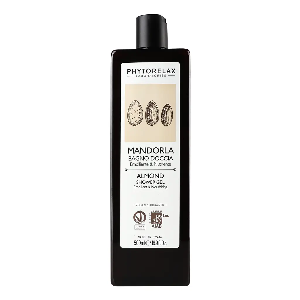 Гель для душа Phytorelax Vegan&Organic Almond увлажняющий 500 мл (6025297) - фото 3