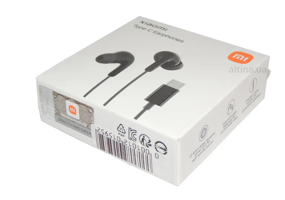 Навушники Xiaomi Type-C Earphones чорний (BHR8930GL) - фото 7