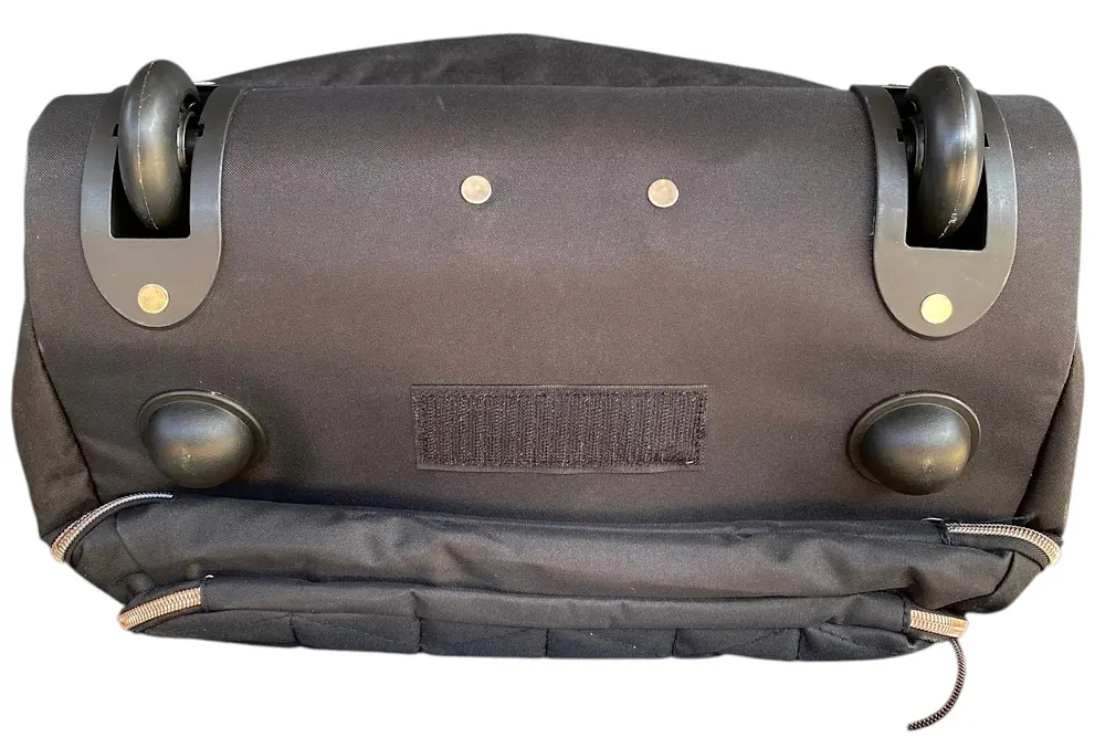 Валіза Bordlite JBTB88 маленька міні XS 50x38x25 см поліестер Чорний - фото 5