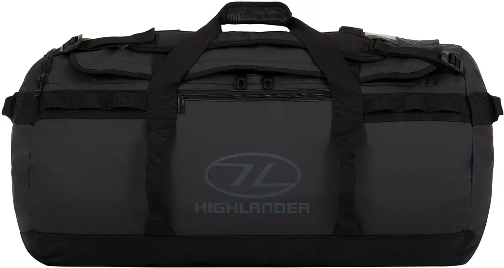 Сумка дорожня водозахисна Highlander Storm 90L Black (DB124-BK) - фото 2