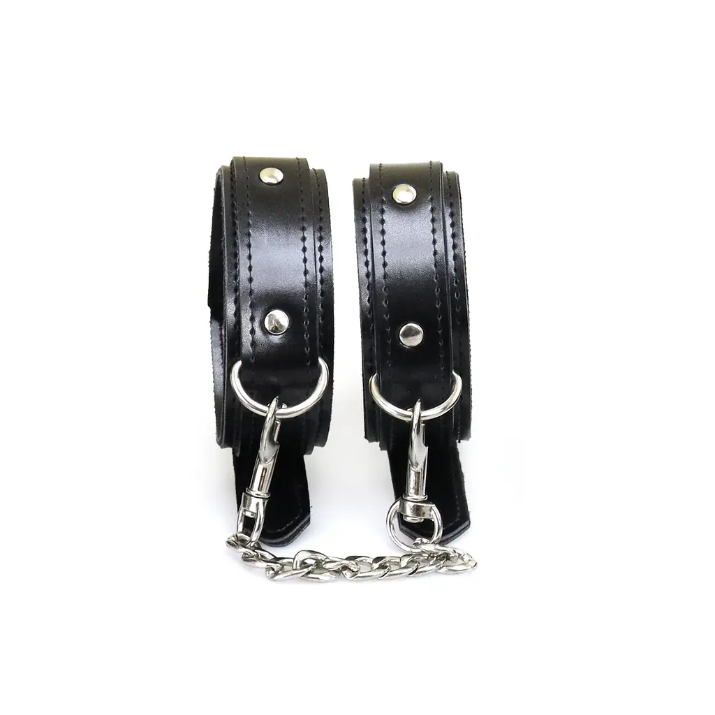 Поножі з екошкіри Art of Sex - Legcuffs Emoji - фото 2