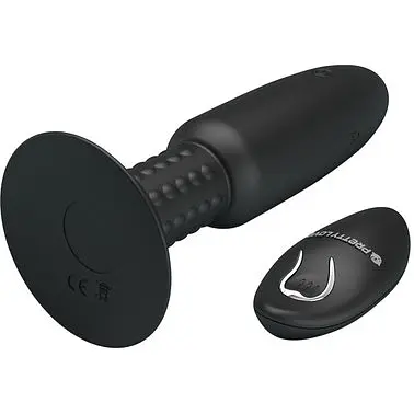 Анальна пробка DREAM TOYS SPIRAL PLUG SINGLE SPEED PLUG Baile BI-040073W 95515 - фото 2