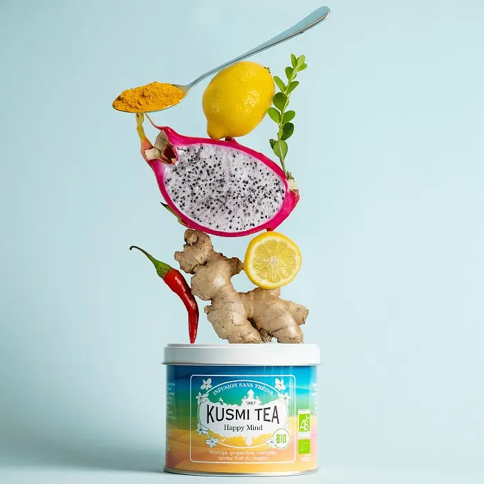 Чай трав'яний Kusmi Tea Happy Mind органічний 100 г - фото 3