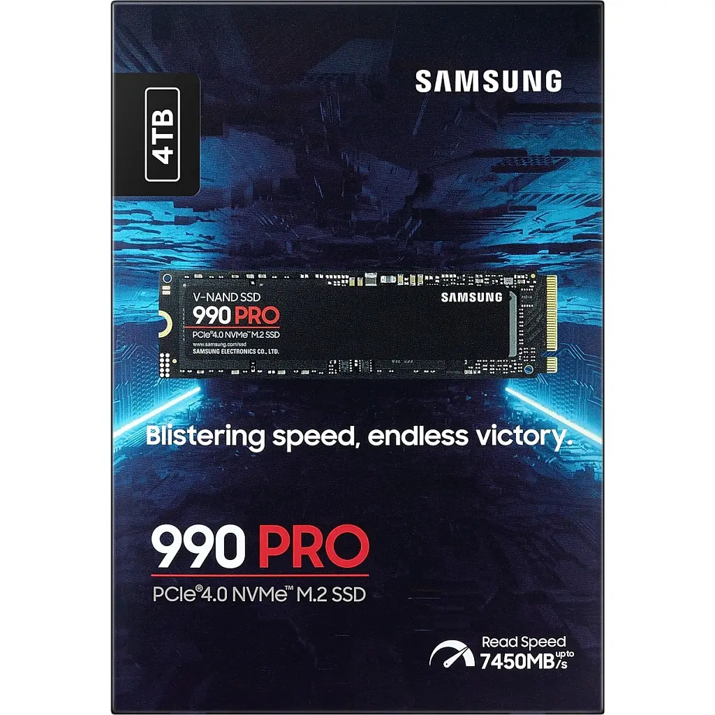 Накопичувач SSD M.2 2280 4TB 990 PRO Samsung (MZ-V9P4T0BW) - фото 5