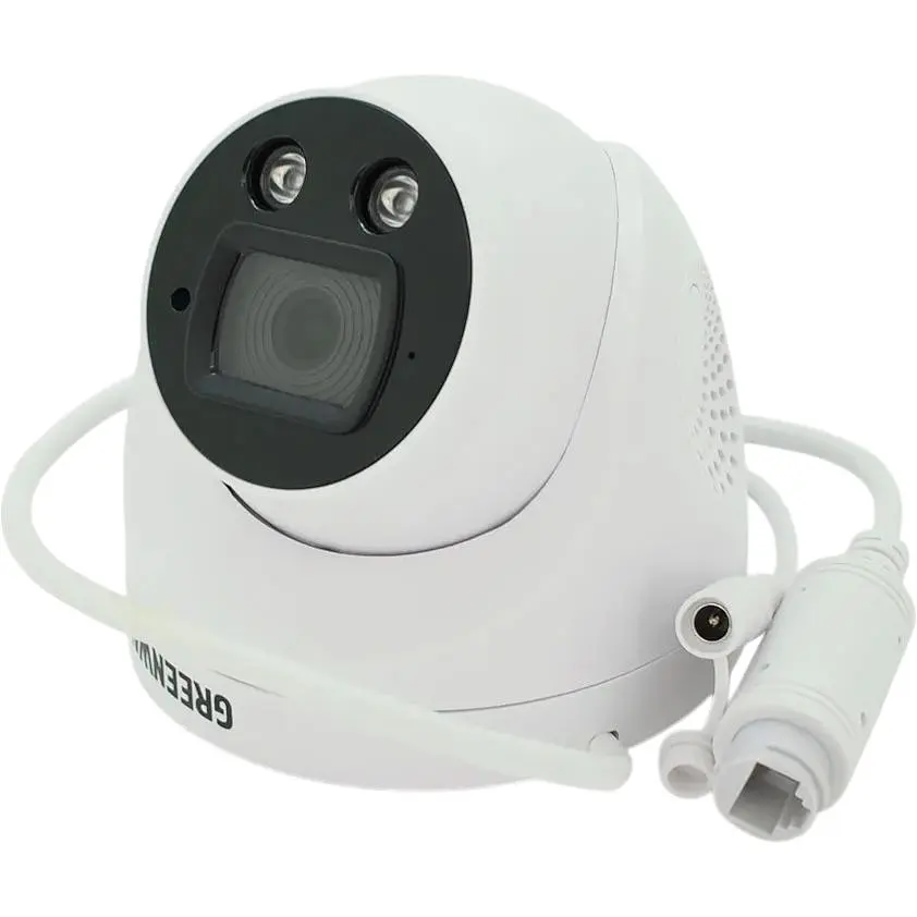 Купольная камера Green Wave с микрофоном GW IPC16D5MP25 2.8mm POE ИК-подсветка 5MП Starlig - фото 1