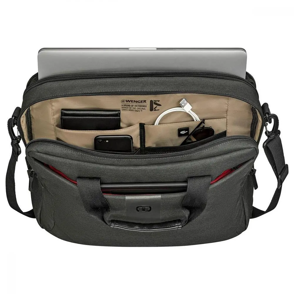 Wenger Сумка для ноутбука 16 MX Eco Brief Anthracite (612263) - фото 4