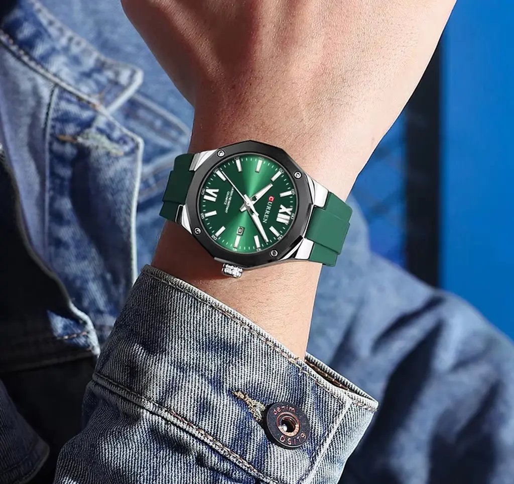 Годинник Curren Original Green - фото 4